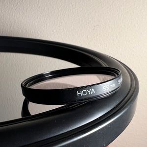 Vintage Hoya 55mm Skylight 1B Multi-Coated (HMC) Glass Camera Filter Japan EUC